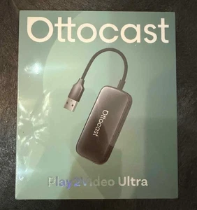 OTTOCAST Play2Video Ultral - Wireless CarPlay & Android Auto Adapter - Picture 1 of 2