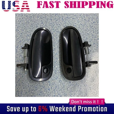Manija de puerta exterior delantera imprimada negra para Honda Civic 96-2000 plástico Foto 1 de 4