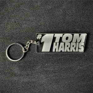 #1 Tom Harris Key Ring - Brisca F1 Stock Car Driver - Picture 1 of 1