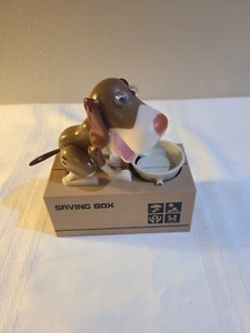 Animated MY DOG PIGGY BANK Robotic Coin Eating Munching Money Box Toy Kids Save - Picture 1 of 7