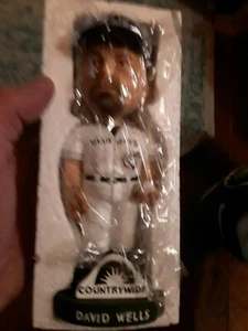 David Wells SGA Bobblehead Medicine Hat Blue Jays Toronto New York Yankees NY - Imagen 1 de 6