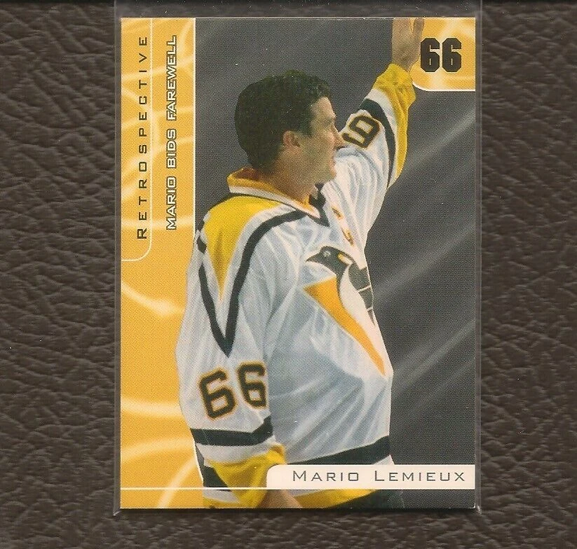 2000-01 BAP Signature Series Retrospective MARIO LEMIEUX  #R-16 - Image 1 of 1