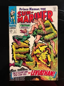 Sub-Mariner #3 (jul 1968, Marvel) - Imagen 1 de 10