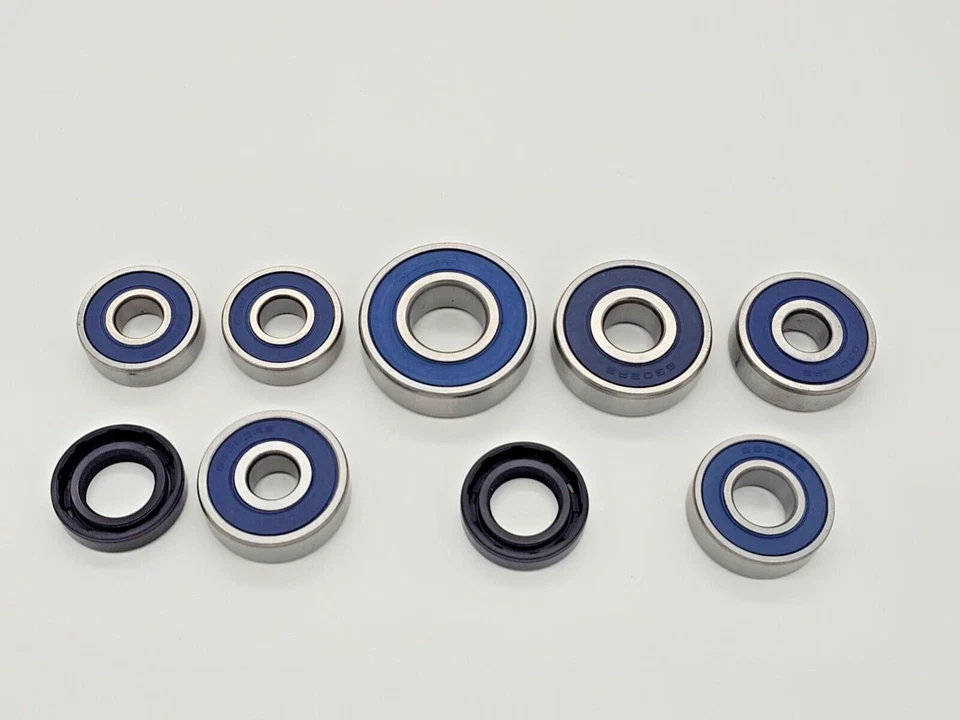 Cojinetes y sellos de rueda delantera y trasera Suzuki TS185 Sierra 1974-1981 Foto 1 de 1