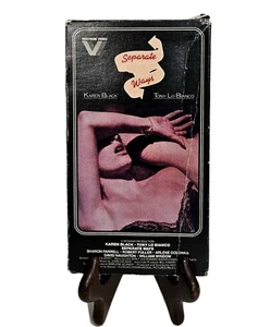 Separate Ways VHS Very Rare 1982 80s Movie Tape Vestron Drama Original Case Box - Picture 1 of 3