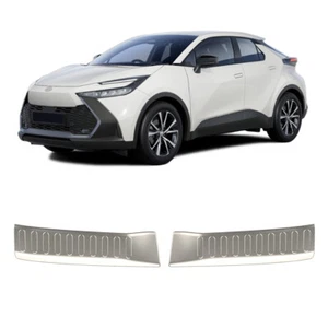 For 2025 Toyota CHR C-HR Stainless Steel Inner Rear Bumper Molding Guard Plate - Picture 1 of 4