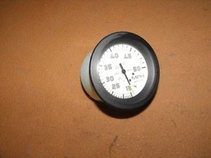 White Face Gauge MPH 0-50 Speedometer - Picture 1 of 2