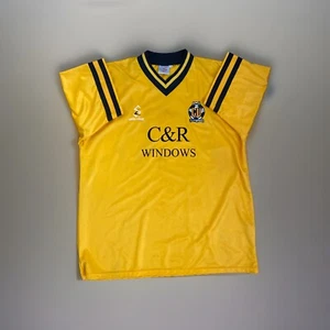 rare CAMBRIDGE UNITED 1999 2000 HOME FOOTBALL SOCCER JERSEY SUPER LEAGUE sz XL - Picture 1 of 7