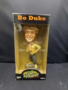 Dukes of Hazzard Bobblehead Bo Duke NECA Head Knockers John Schneider - Picture 1 of 2