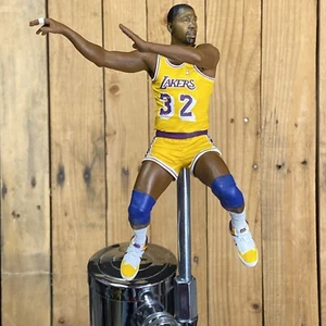 Los Angeles Lakers Beer Tap Handle NBA Basketball Yellow Jersey Magic Johnson - Picture 1 of 11
