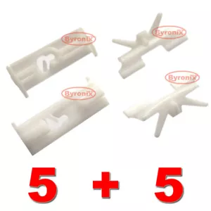 MINI R50 R53 COOPER S SIDE BODY TRIM BEAD WINDOW FINISHER MOULDING STRIP CLIPS - Picture 1 of 2
