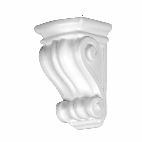 Victorian Wall Fireplace White Urethane Vintage Corbel Finish Renovators Supply Cover