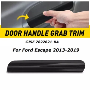 Manija de puerta delantera del lado del conductor moldura negra para Ford Escape 13-19 - Imagen 1 de 6