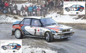 Italeri LANCIA DELTA HF INTEGRALE MONTE CARLO 1990 VERSION N.1 OR N.7 KIT 1:24 - Foto 1 di 1