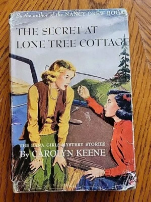 Dana Girls #2 Secret at Lone Tree Cottage 1934 Hardcover with Dust Jacket Keene - Image 1 of 4