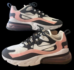 Pre-owned EUC Nike Air Max 270 React Coral Black Womens Size 9 See Pics! - Picture 1 of 5