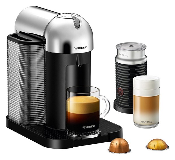 Nespresso by Breville BNV220TTN1BUC1 Vertuo Coffee and Espresso Machine Titan Photo Related