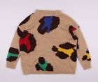 Women's United Colors Of Benetton Mohair Blend Oversized Sweater Size L-XL
