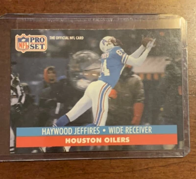 1991 Pro Set Haywood Jeffires #517 - Image 1 of 2