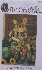 Plum Creek Collectibles Craft Pattern-17" Greta Gardenbo Bunny Doll-Easter/Decor - Picture 1 of 1
