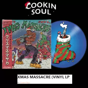 Cookin Soul Xmas Massacre 50 Cent Christmas 2014 Picture Disc Vinyl - Ltd 200 - Picture 1 of 2