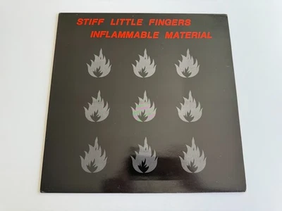 Stiff Little Fingers Inflammable Material LP UK FIRST PRESSING Punk KBD Damned Foto 1 de 4