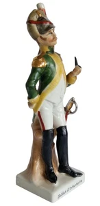 Vintage Französische Porzellan Figur Napoleonischer Soldat Soldat d’Infanterie 23 cm - Bild 1 von 8