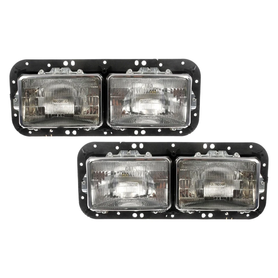 For Kenworth T800 87-23 Dorman Driver & Passenger Side Replacement Headlight Set Foto 1 de 1