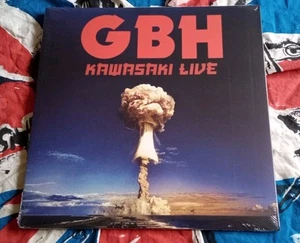 G.B.H "KAWASAKI LIVE" Album SEX PISTOLS Discharge EXPLOITED Cockney Rejects RUTS - Picture 1 of 6