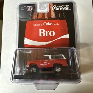 2025 M2 Machines Coca Cola 1973 Chevrolet K6 Blazer "BRO" Red ..Rare.. New - Picture 1 of 8