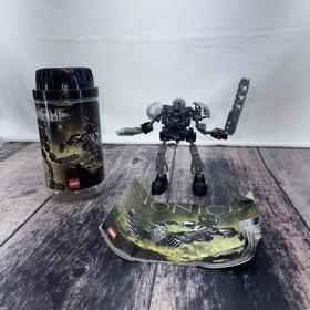 Lego Bionicle: Toa Nuva - Onua Nuva Set #8566 100% Complete w/ Canister & Manual