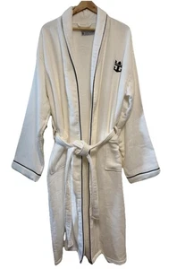 Royal Caribbean International Cruise Plush Terry Robe White Unisex One Size - Picture 1 of 5