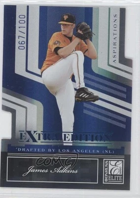 2007 Donruss Elite Extra Edition Aspirations Die-Cut /100 James Adkins #44 - Image 1 of 2