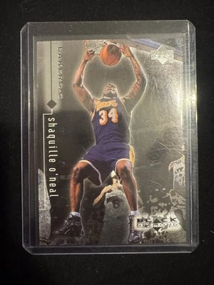 1998-99 Upper Deck Black Diamond - Shaquille O'Neal #45 Los Angeles Lakers HOF - Image 1 of 2