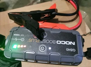 NOCO Boost Plus 1000A UltraSafe Lithium Jump Starter 12V GB40 - Picture 1 of 7