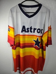 Houston Astro Jersey Shirt Mens Size XL Springer #4 2017 World Champions MLB Tee - Picture 1 of 11