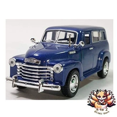 NUOVO Kinsmart Suburban 1950 Navy Snubbull SUV scala 1/36 auto pressofusa - Immagine 1 di 2
