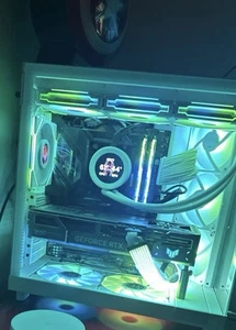 NZXT H6 FLOW RGB Compact Dual-Chamber Mid-Tower Airflow Case, White, CC-H61FW-R1 - Picture 1 of 1
