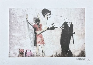 BANKSY - Stop and Search - numbered edition 10/500, 50x35cm (19,7x13,8 in) - Picture 1 of 4
