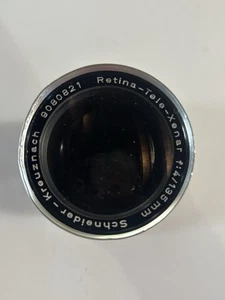 Schneider Kreuznach Retina Tele Xenar 1:4 4 135mm 135 mm - Compur Reflex Silber - Picture 1 of 3