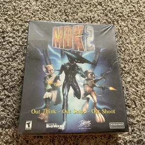 MDK 2 (PC CD-ROM Big Box PC Game) Rare Collectible VINTAGE Authentic NEW SEALED - Picture 1 of 4