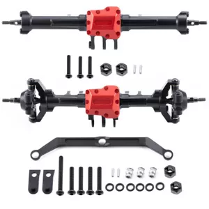 Asse completo anteriore o posteriore standard CNC/esteso per cingolato RC Traxxas TRX4M - Foto 1 di 20