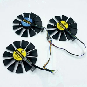 ASUS Strix GTX1060 OC 1070 1080GTX 1080Ti RX480 carte graphique ventilateur refroidisseur NEUF - Photo 1/2