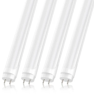 4FT T8 LED Tube Light Bulbs 22W 28W G13 Bi-Pin 4' Garage LED Shop Lights Frosted - Image 1 of 4