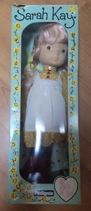 Pedigree England SARAH KAY Victorian Style 19" Tall Doll MIB RARE Holly Hobbie - Picture 1 of 6