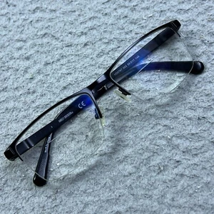 Harley-Davidson HD0787 002 Matte Black Metal Eyeglasses Frames ONLY 55-17-145 - Picture 1 of 11