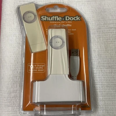 SPECK iPod Shuffle Dock BLANCO NUEVO Se adapta a todos los tamaños iPod Shuffles Foto 1 de 4