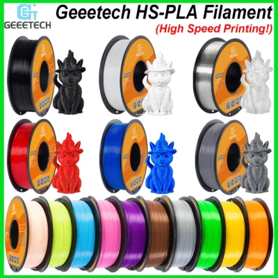 Geeetech imprimante 3D Filament HS-PLA 1.75mm 1kg Multicolore HS-Impression FR