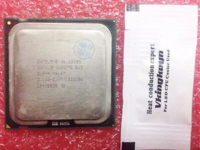 Processore Intel Core 2 Duo CPU E8500 3,16 Ghz / 6M / 1333 SLB9K SLAPK LGA 775 - Immagine 1 di 2