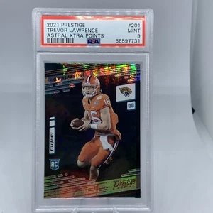 2021 Prestige Trevor Lawrence Astral Xtra Points Rookie Card Psa 9!!! - Picture 1 of 4